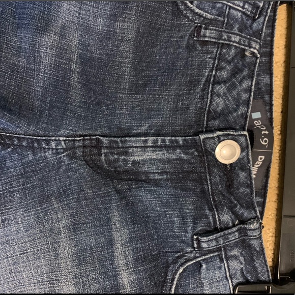 EUC Apt 9 Stone Washed Denim Shorts - Picture 8 of 11